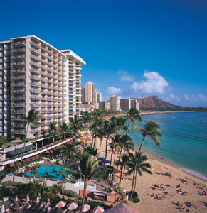 Outrigger Waikiki on the
                                Beach, exterior