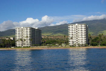The Whaler Maui, aerial view