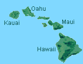 Map of
                                        Hawaiian Islands