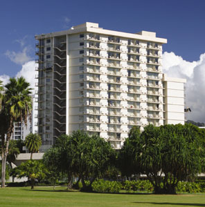 Outrigger Luana Waikiki,
                                exterior